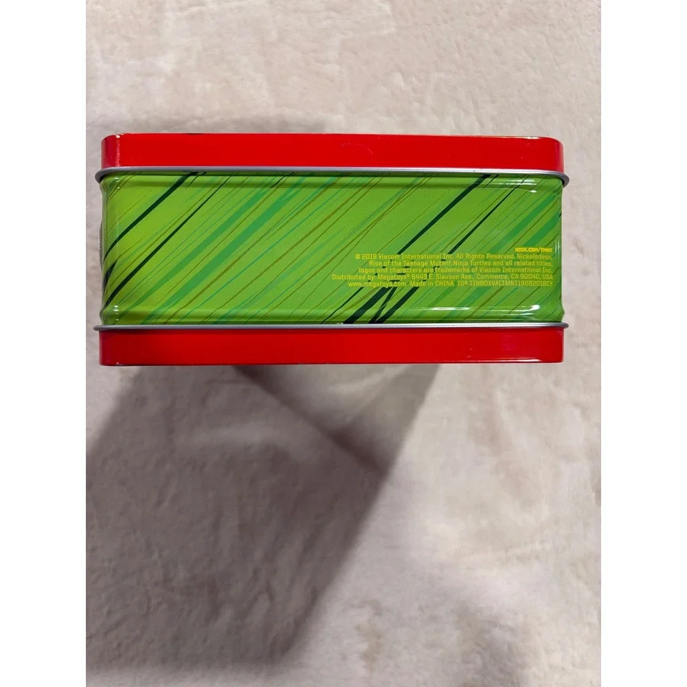 Nickelodeon TMNT Lunch Box Green Good Rise of the Teenage Mutant Ninja Turtles